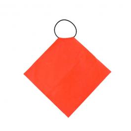 Orange Safety Hanging Flag